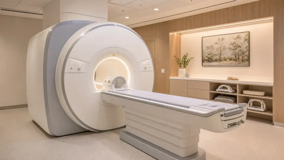 Modern MRI scanner at MRI Indore
